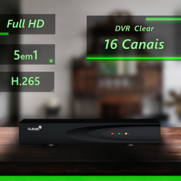 DVR AHD 16 CANAIS CLEAR